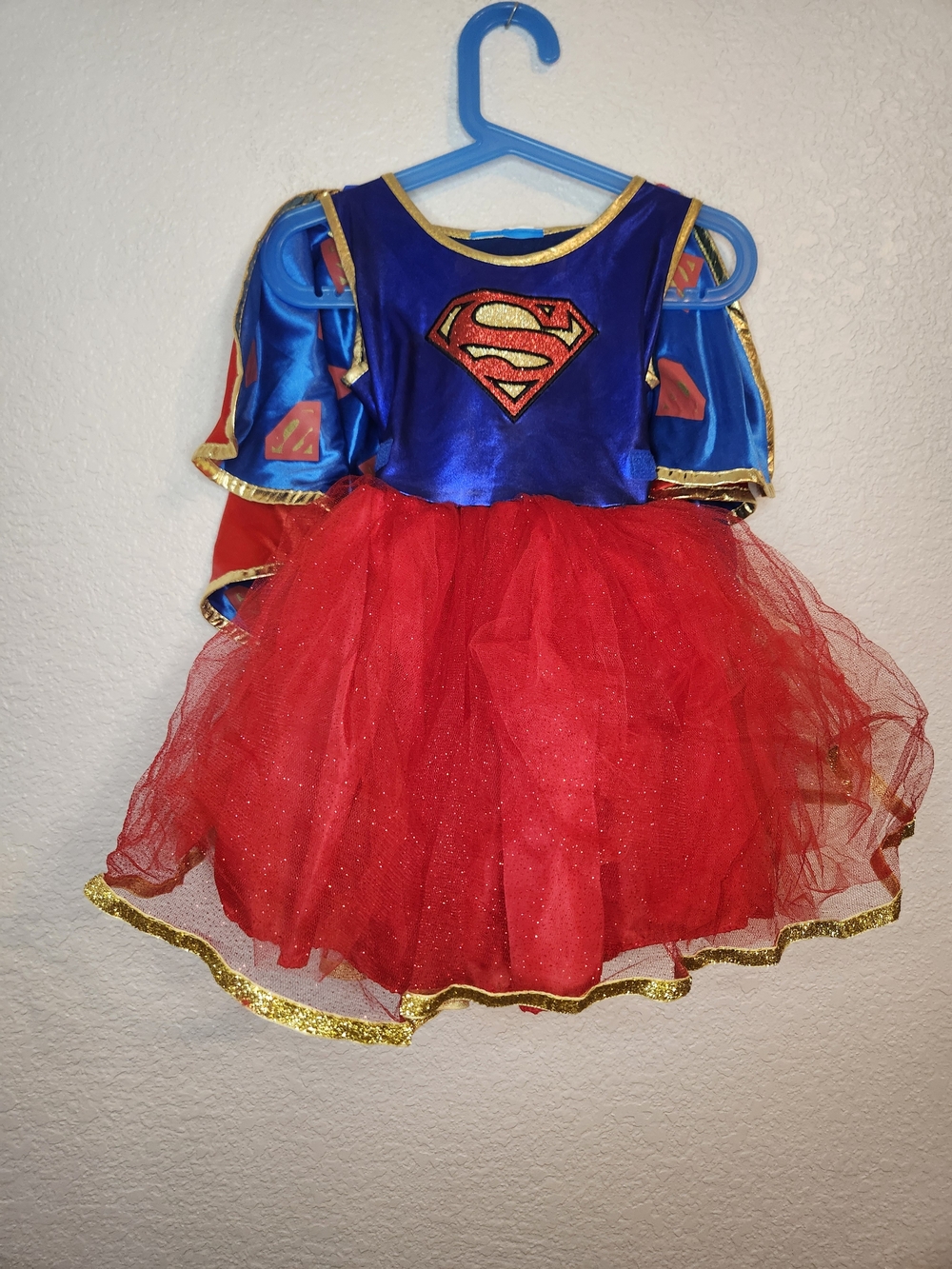 DC Comics Supergirl Toddler xs 3 Halloween Costume